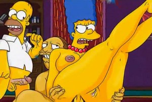 Marge Simpson es una zorra infiel insaciable