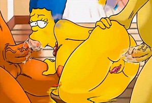 Marge Simpson despierta las fantasías de los fanáticos de Los Simpsons