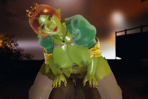 La princesa Fiona de Shrek es tremendamente puta